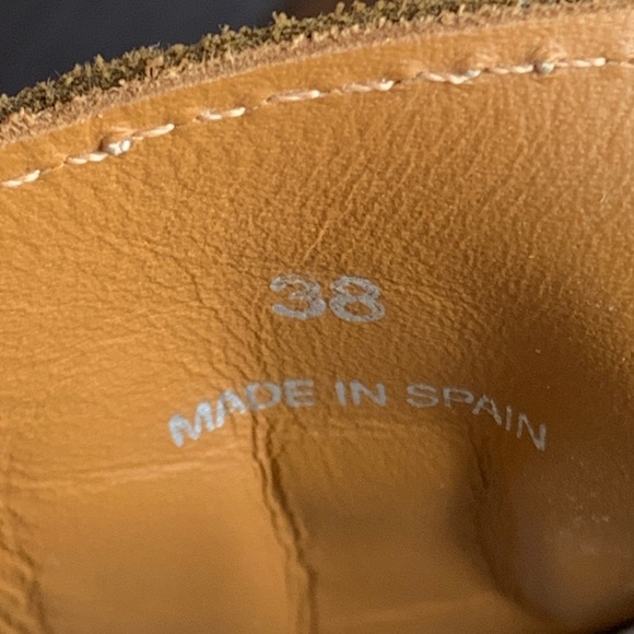 See by Chloé Vivienne Clog Mule in Khaki Suede EU 38 - Picture 7 of 10